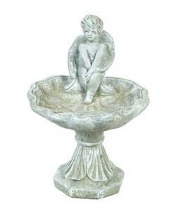 AG Angel Birdbath